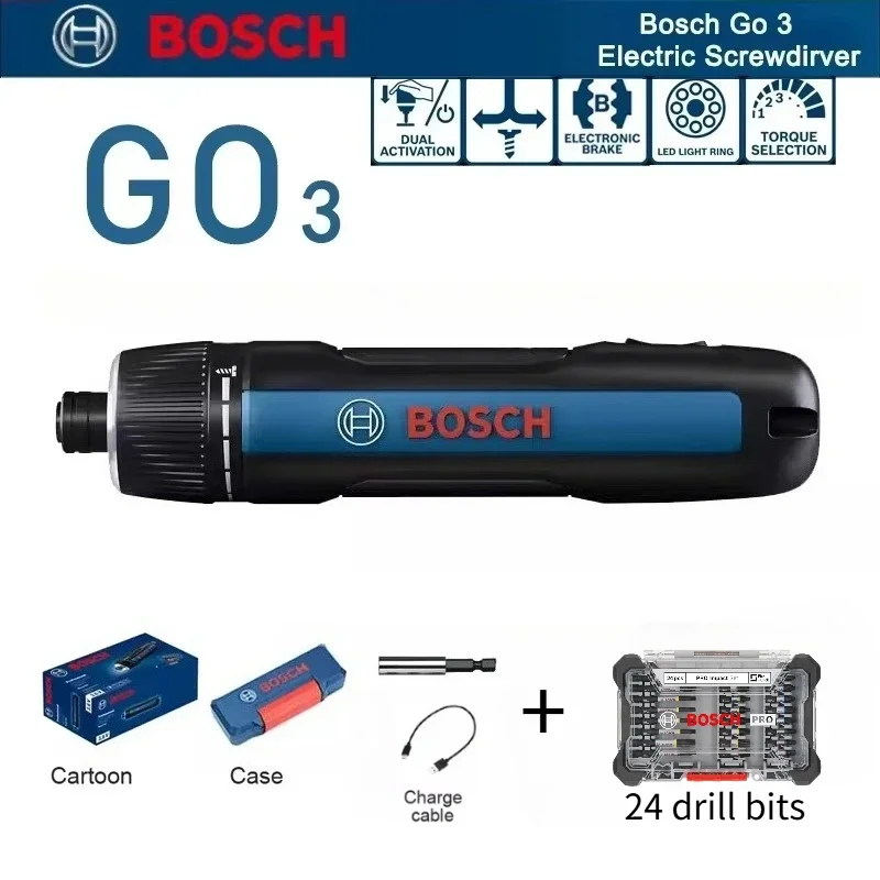 Bosch GO 3 Electric Screwdrive - Power Tools Professional recension och pris